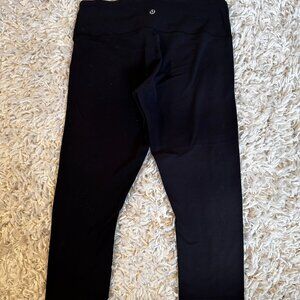 Women's Lululemon Leggings Black Size 8 Full-On Luon